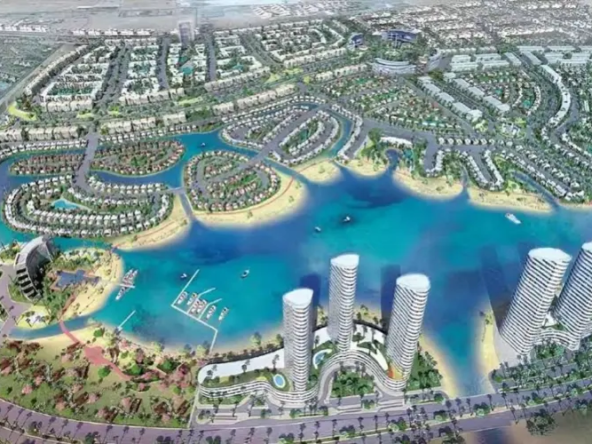 تصميم ومساحة مشروع مزارين العلمين الجديدة