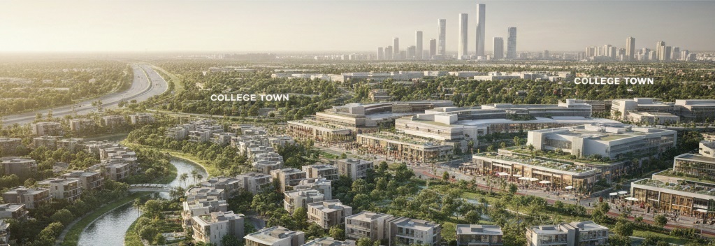 صورة توضيحية كمبوندات مدينة المستقبل