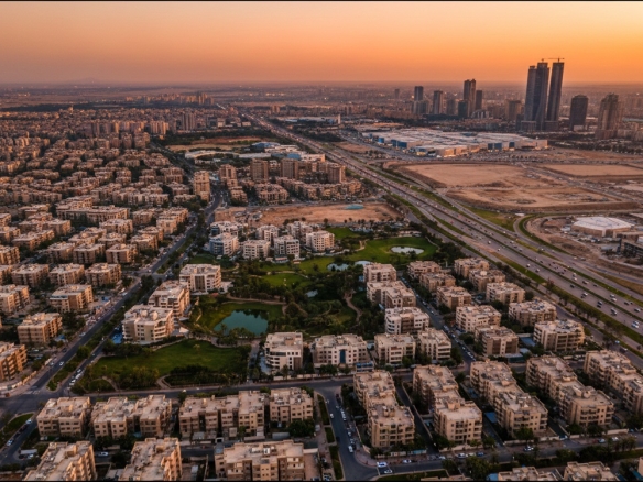 خريطة توضح أفضل أحياء 6 أكتوبر السكنية