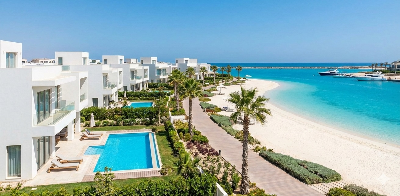 توضيح ل قري الساحل الشمالي - مشاريع الساحل الشمالي