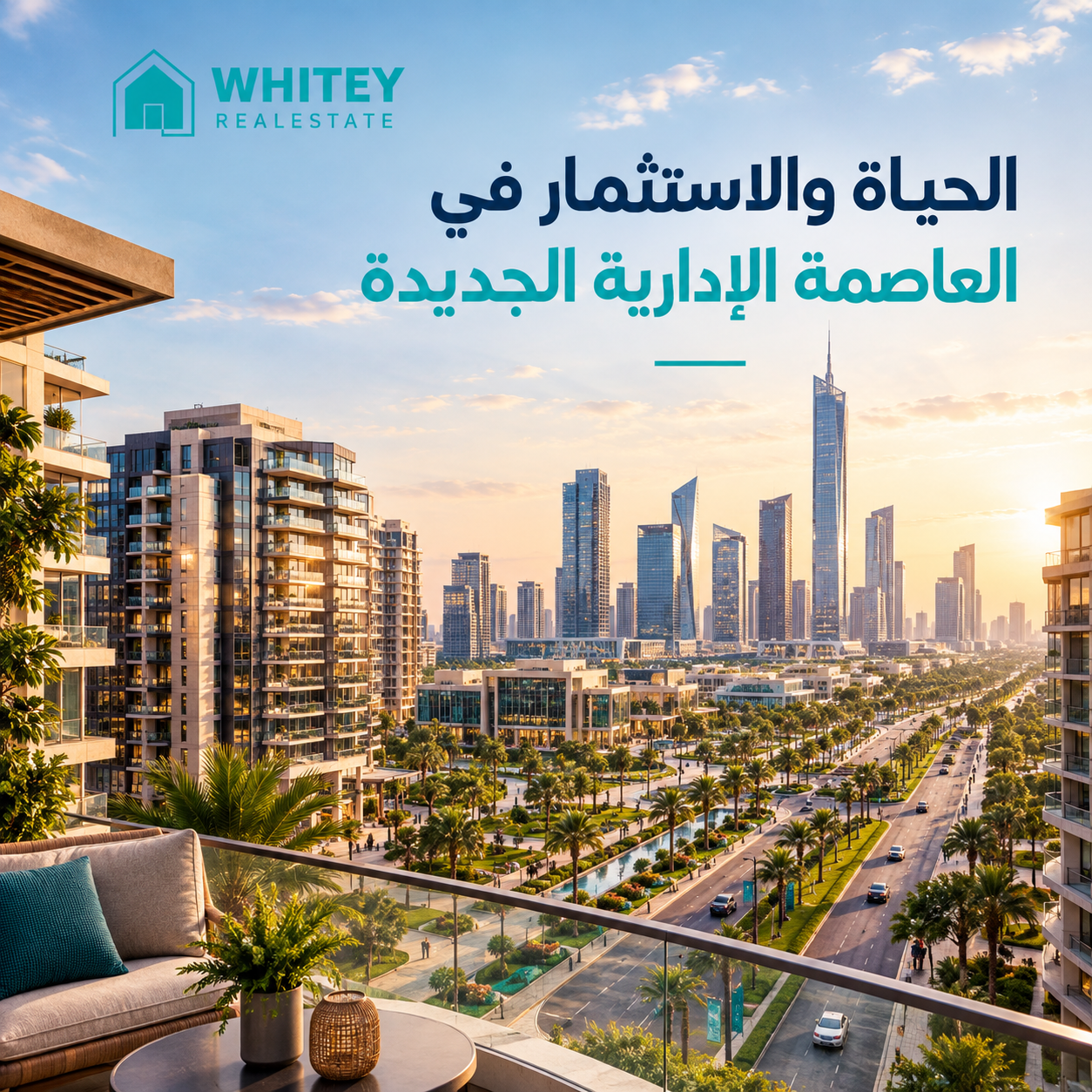 الحياة والاستثمار في العاصمة الإدارية الجديدة