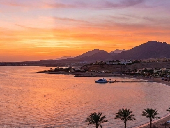 صورة توضيحية لقرى العين السخنة