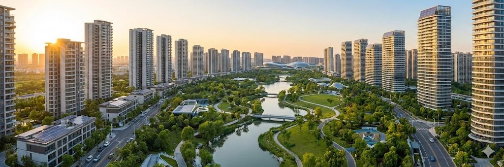 صورة ل مدينة المستقبل من الاعلي